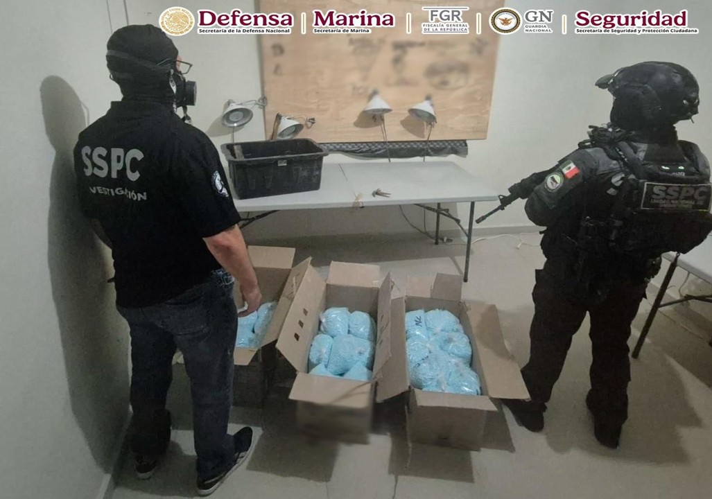 Detienen a seis personas dedicadas a la distribución de drogas sintéticas en Colima