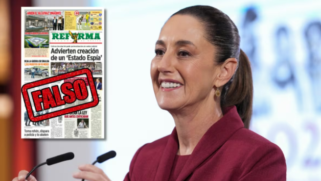 Sheinbaum (comandanta suprema) asusta a Reforma (Biblia Machista)