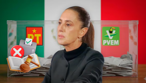 Las chanclas que Claudia tira: Que las levanten el PRI, el PAN o Dante Delgado