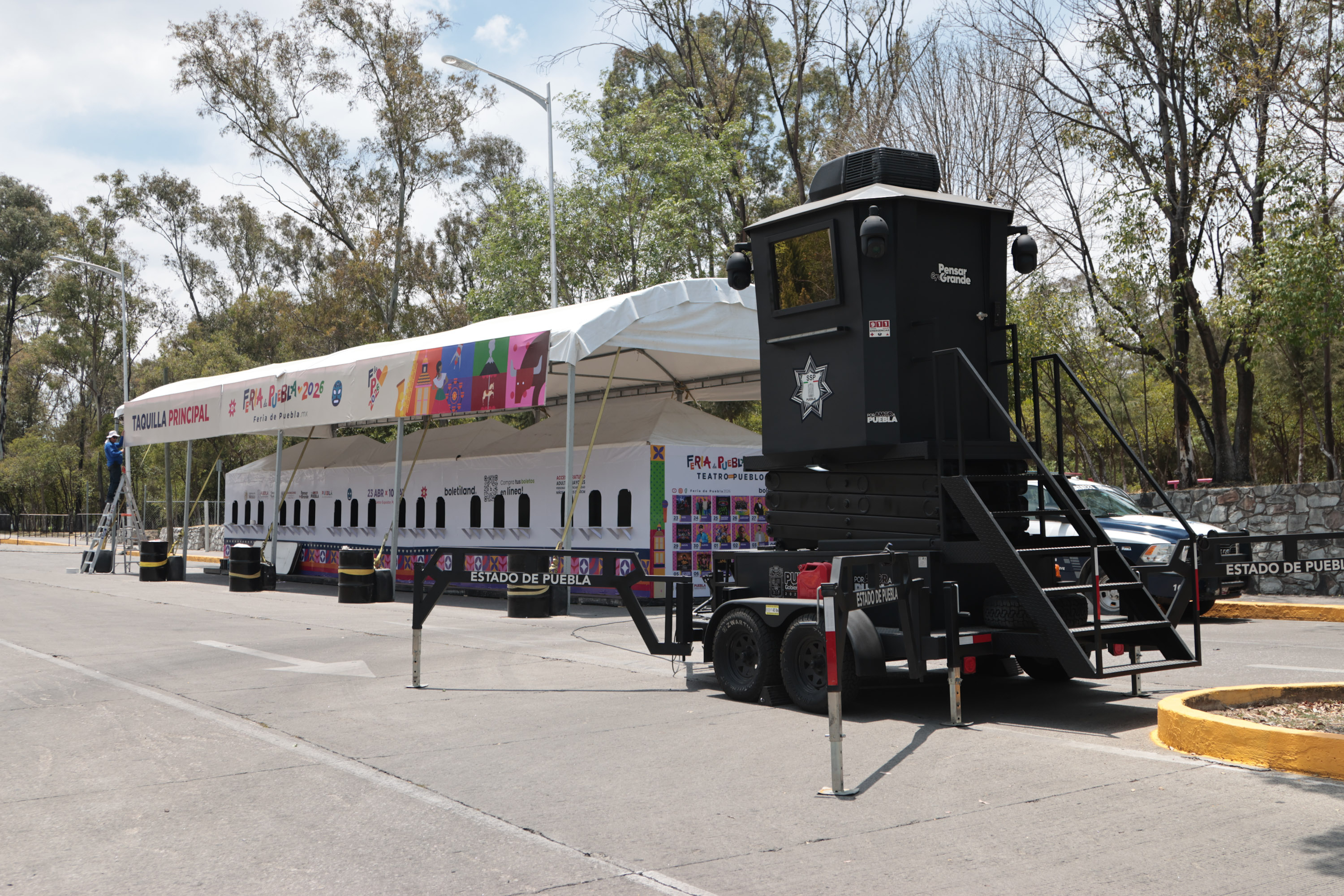A dos días de su inauguración, la Feria de Puebla incrementa la seguridad