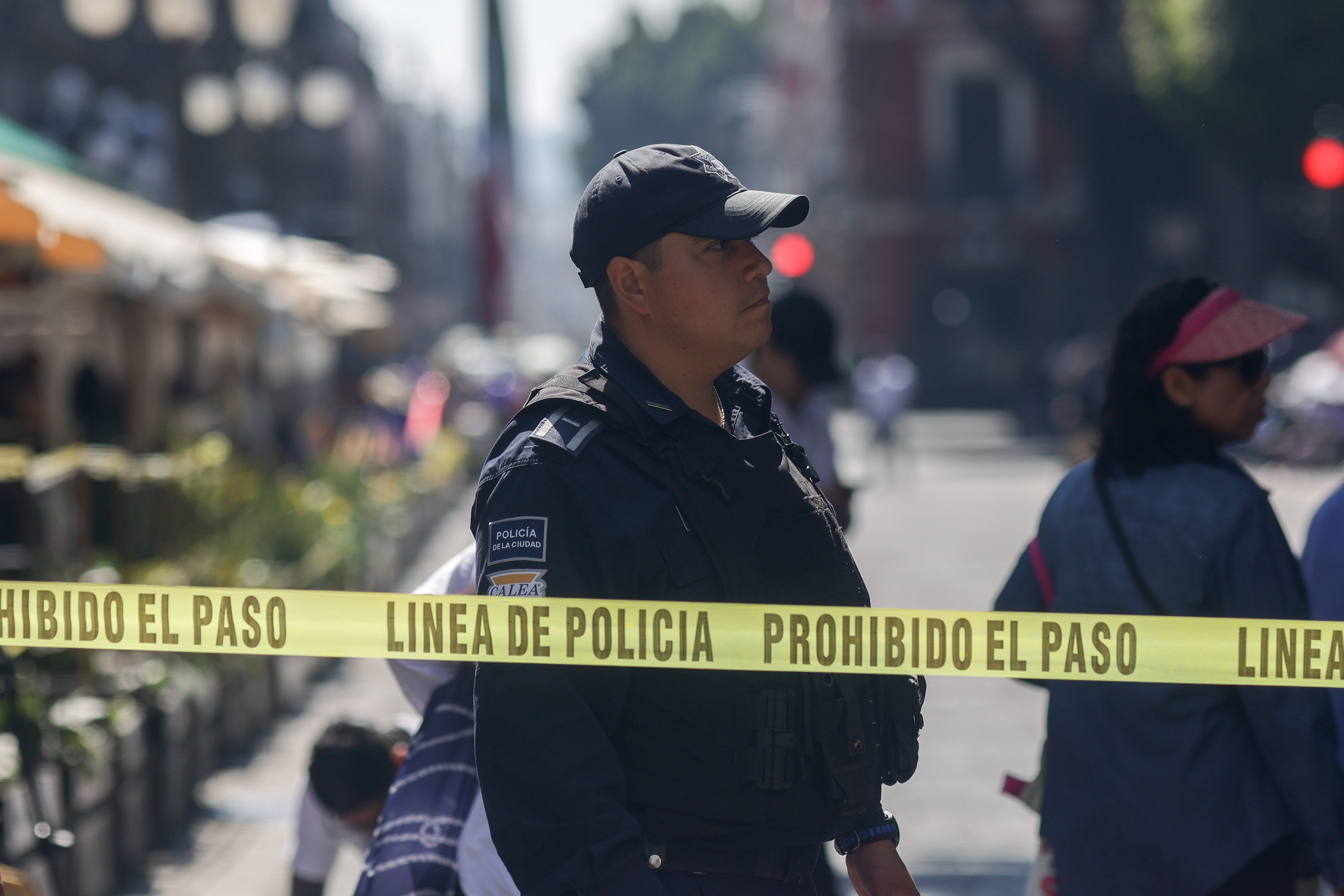 VIDEO Ya hay cierres y cortes viales en el Centro Histórico de Puebla