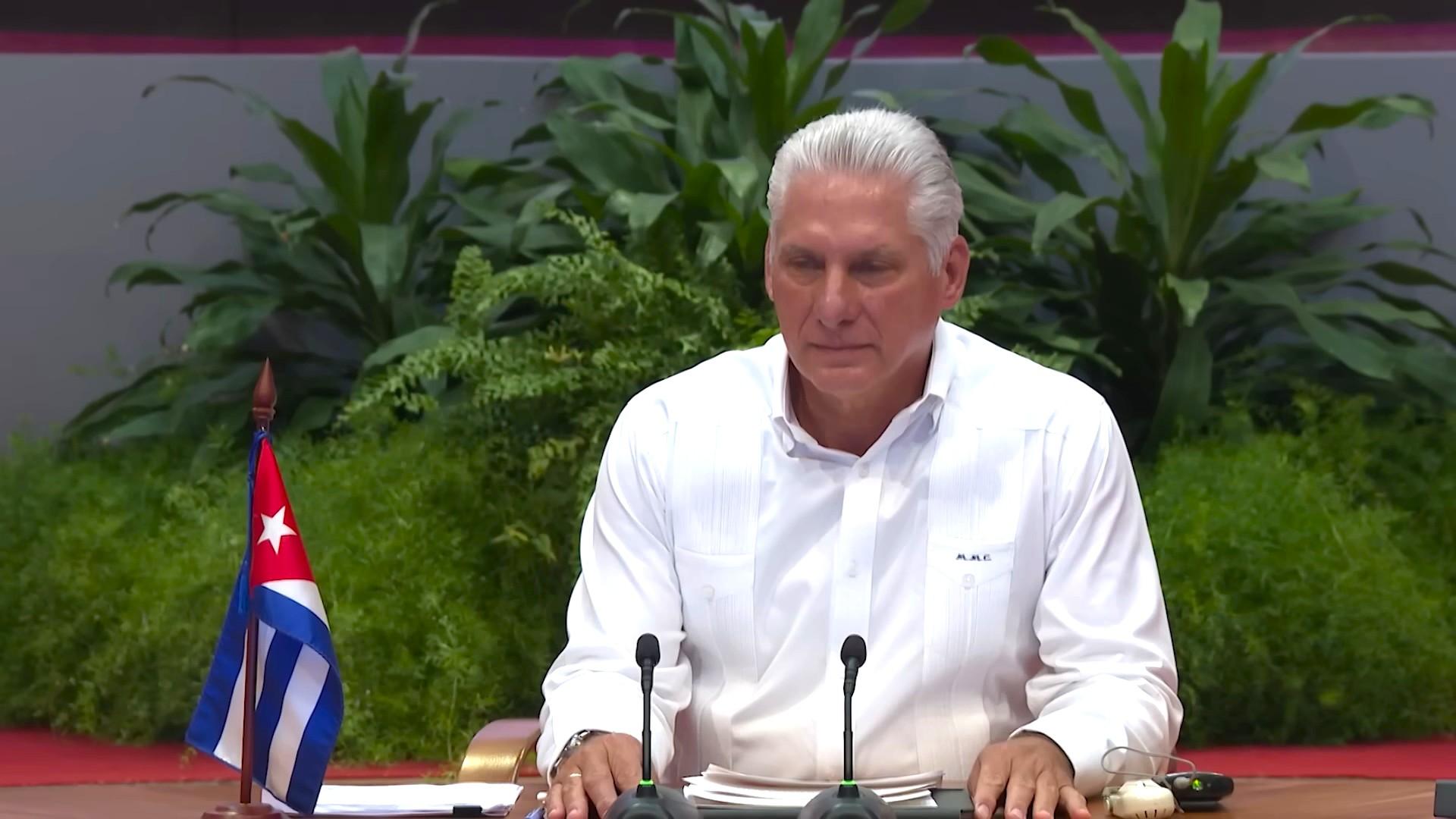 Díaz-Canel advierte a Estados Unidos que Cuba responderá ante cualquier agresión