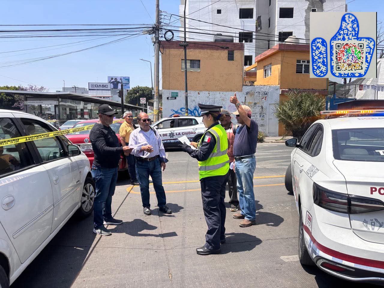 Reportan robo de patrulla de la Policía Municipal en Puebla capital