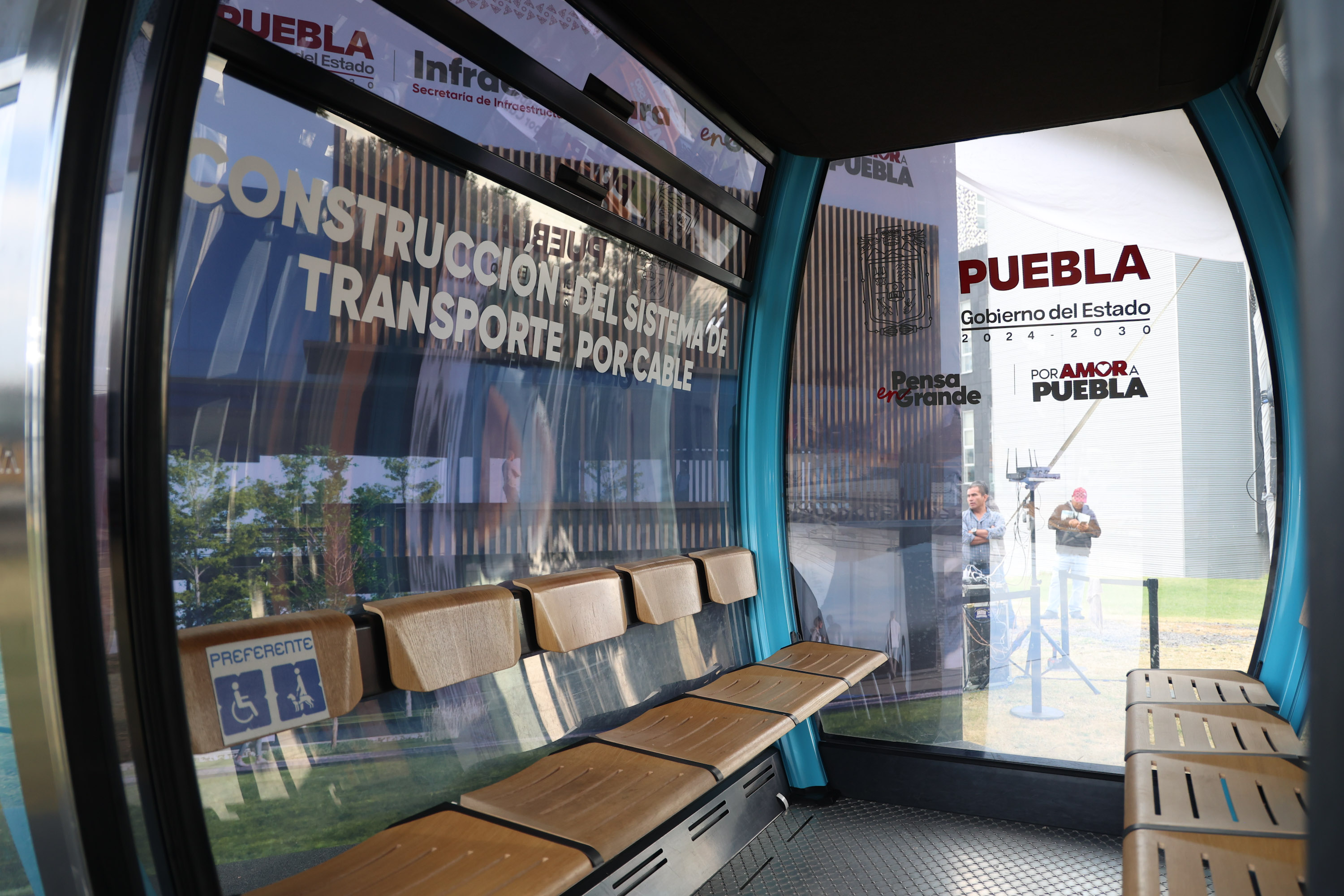 García Parra detalla las estaciones que tendrá el Cablebús en Puebla