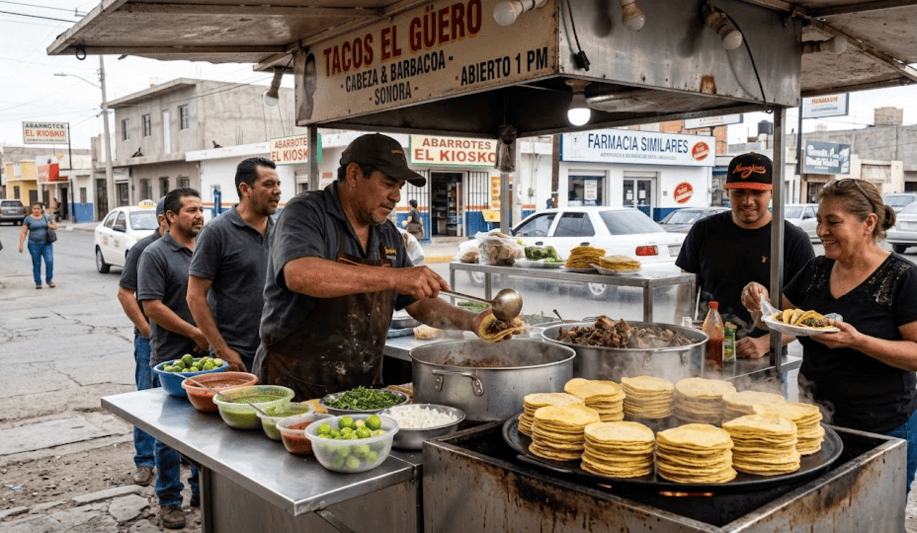 Tacos y tamales resienten alza en precio de la tortilla y la masa