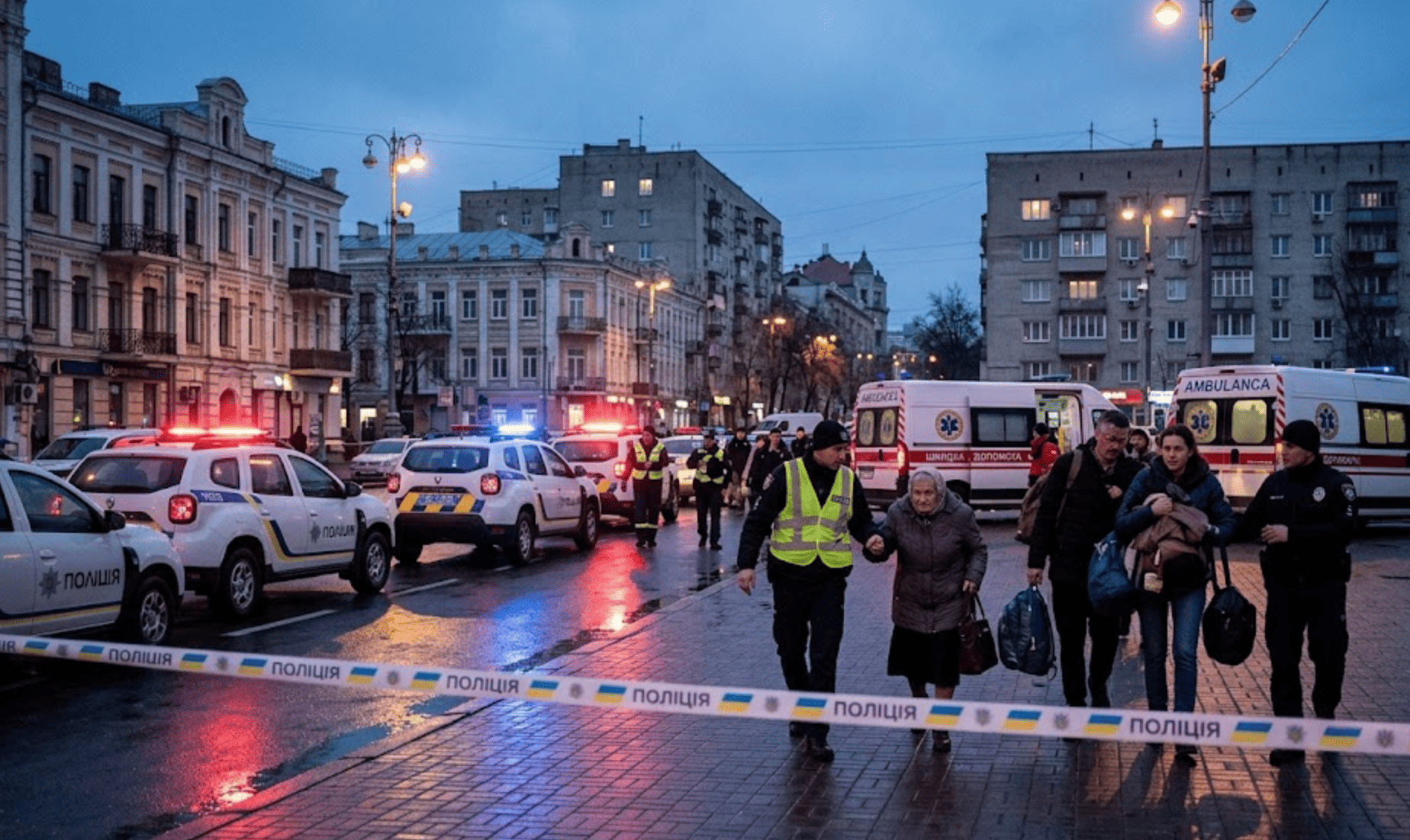 Hombre armado deja al menos seis muertos en Kiev tras ataque en supermercado