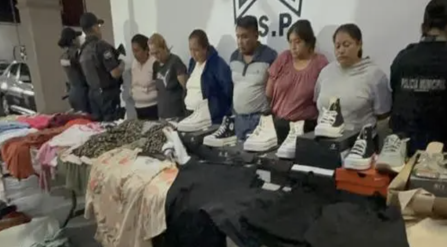Detienen a seis presuntos farderos de Texmelucan en Teziutlán