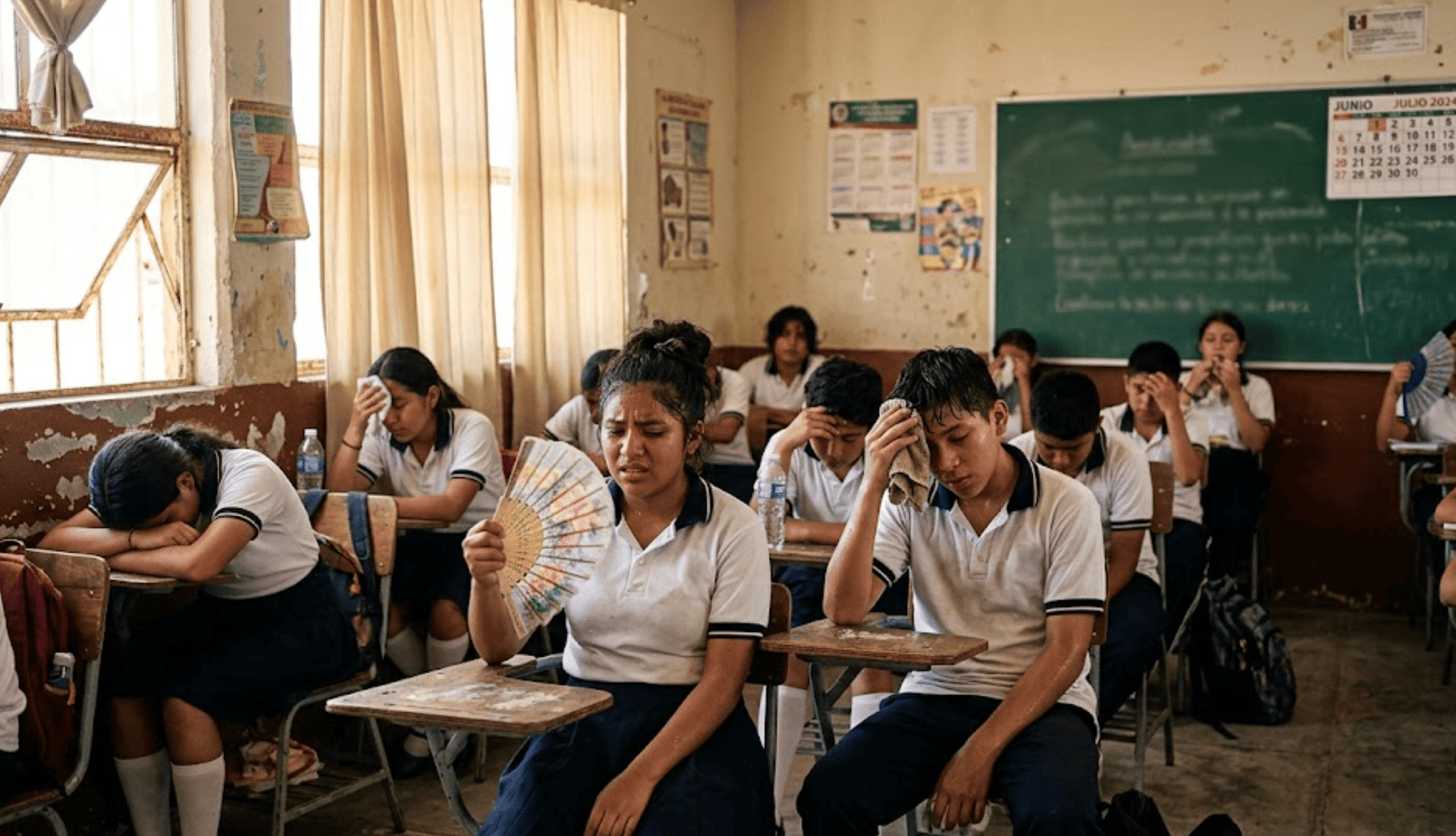 La SEP analiza ajustar el calendario escolar por el calor y Mundial 2026