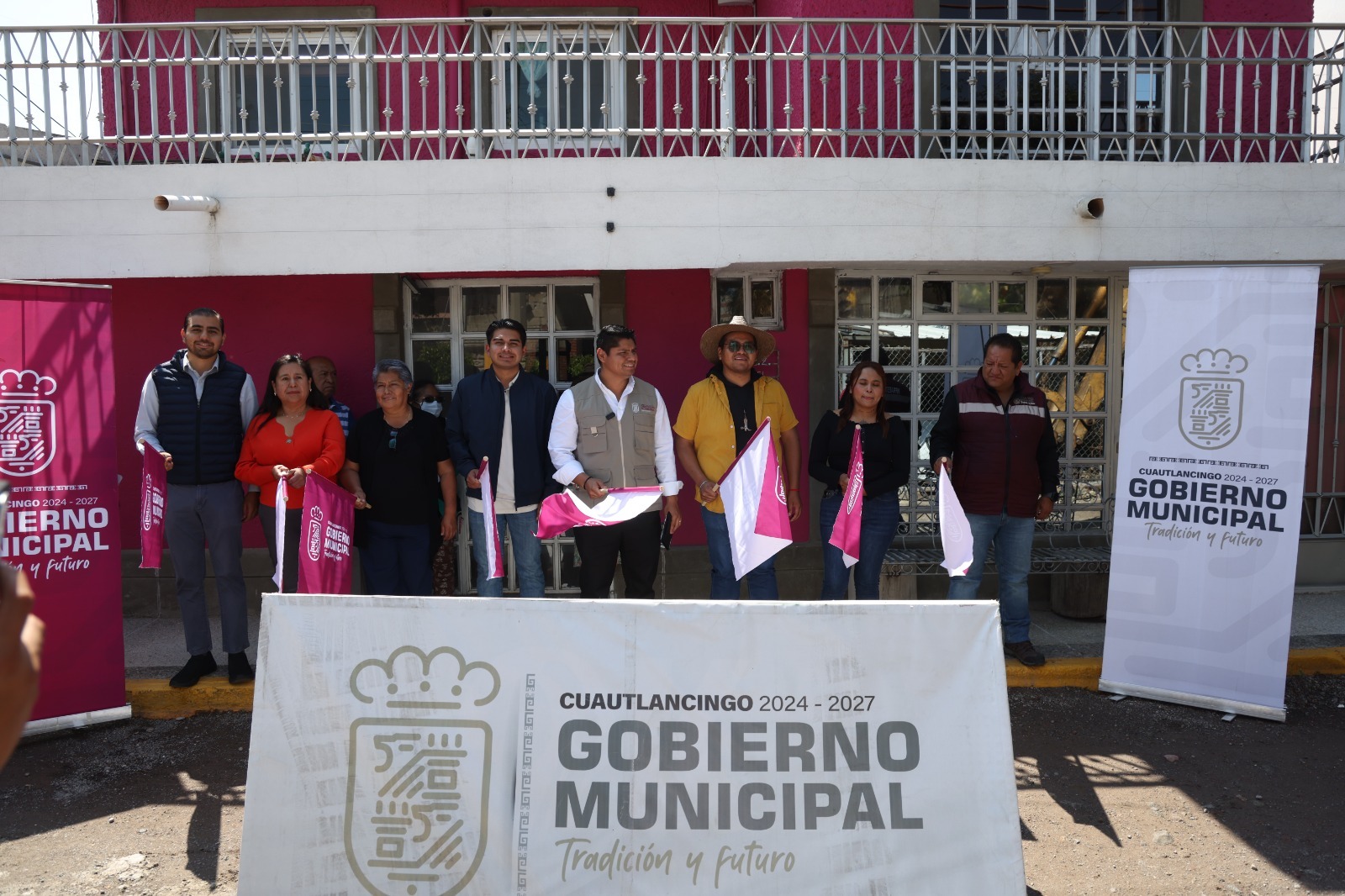 Omar Muñoz inicia ampliación de drenaje sanitario en El Nopalito  