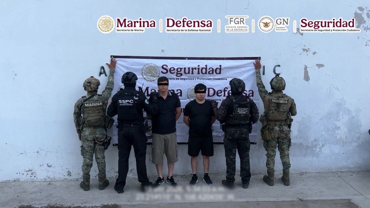 En Sinaloa, detienen a dos sujetos vinculados a Los Chapitos