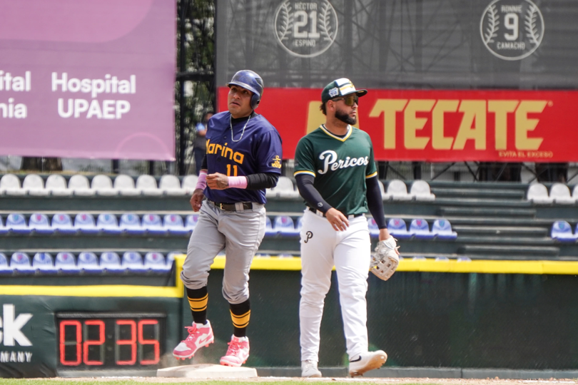 Por la lluvia, Pericos y Semar solo pudieron jugar cinco entradas