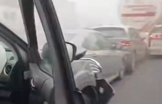 Cierran autopista Puebla–Ciudad Mendoza por choque múltiple a la altura de Esperanza