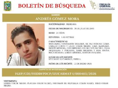 Buscan a elemento de la Guardia Nacional que se perdió tras salir de Izúcar 