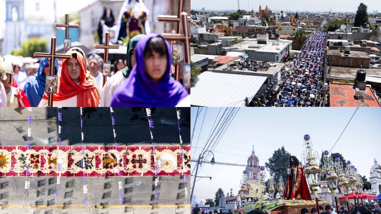 San Andrés Cholula invita a vivir la “Ruta de la Fe” durante Semana Santa