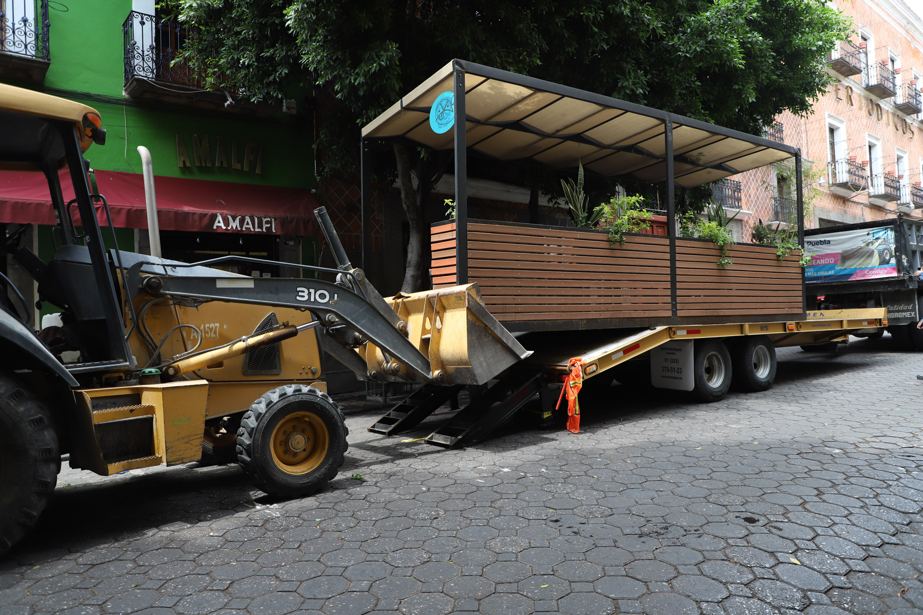 Ayuntamiento de Puebla no otorga permisos para instalar terrazas