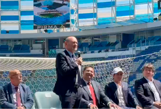 Selecciones de España y Perú avalan condiciones del campo en Estadio Cuauhtémoc 