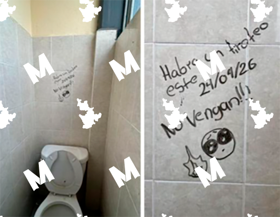 Mensajes de supuestos tiroteos aparecen en una escuela de Texmelucan