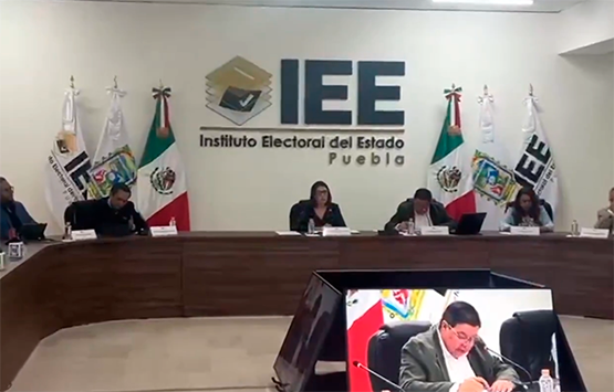 Designan presidenta temporal del IEE Puebla y avalan resoluciones electorales