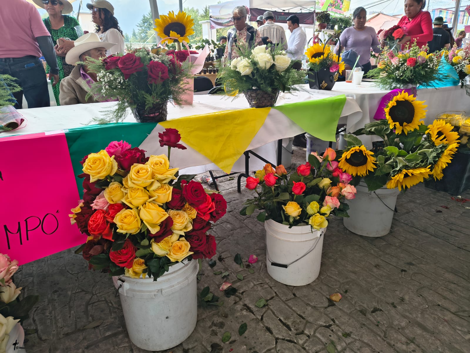 Chiautzingo se mantiene en primer lugar en la producción de rosas en el estado.