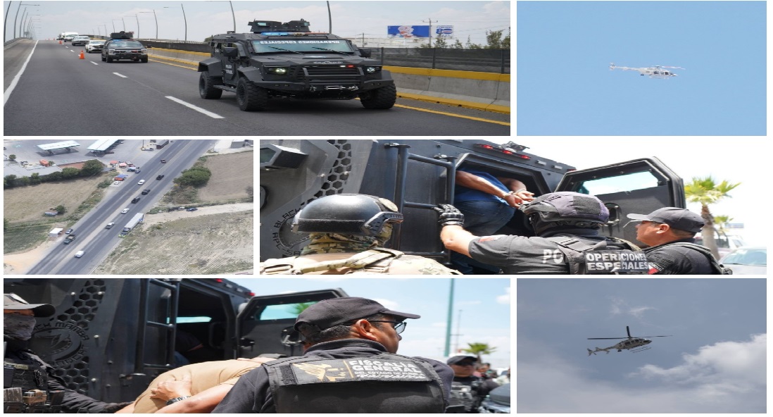 Con megaoperativo trasladan a El Bukanas al penal de Tepexi