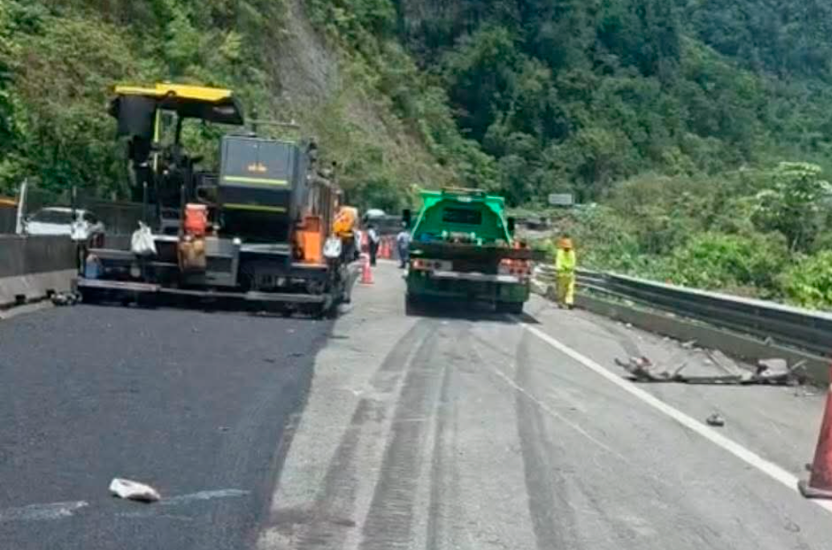 Accidente vial mantiene cerrada autopista México-Tuxpan; hay muertos