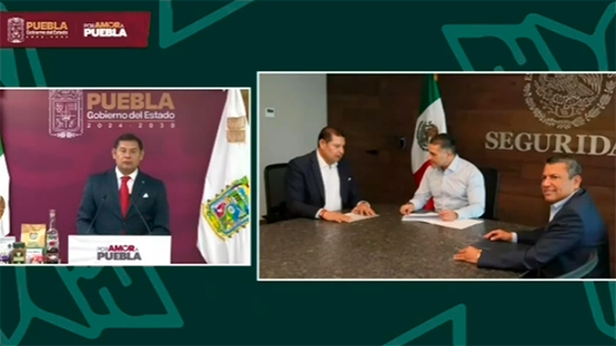 Tras reunión CDMX, Puebla y Federación acuerdan acciones en materia de seguridad 