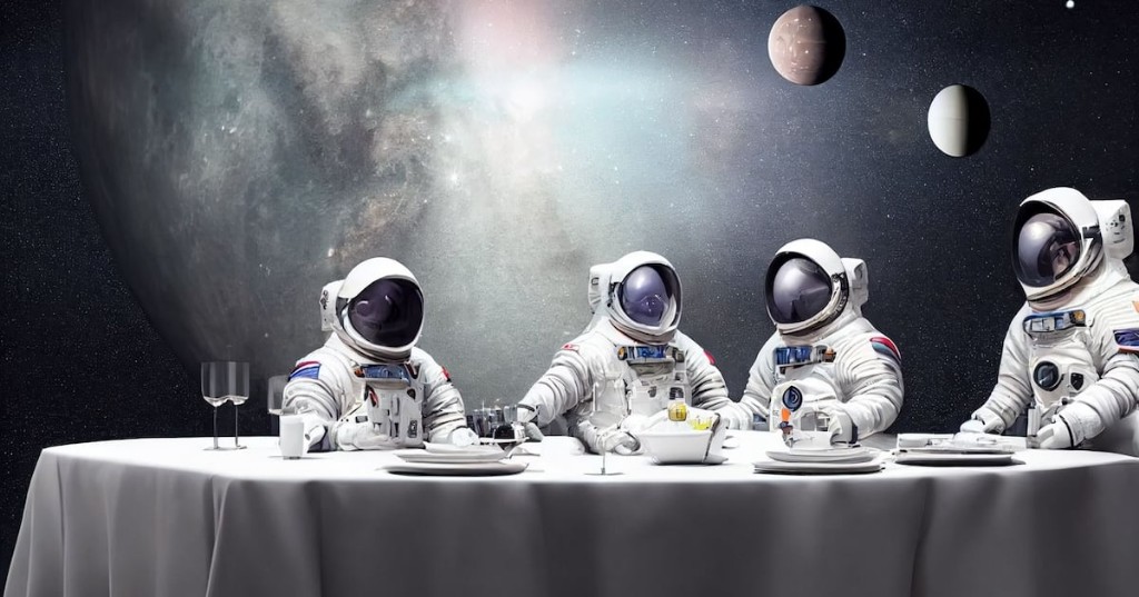 ¿Qué se come en el espacio?
