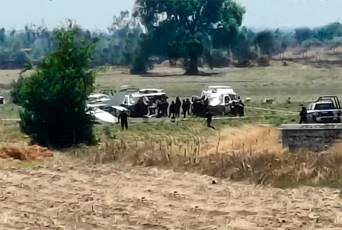Reportan caída de avioneta en Santa Ana Xalmimilulco