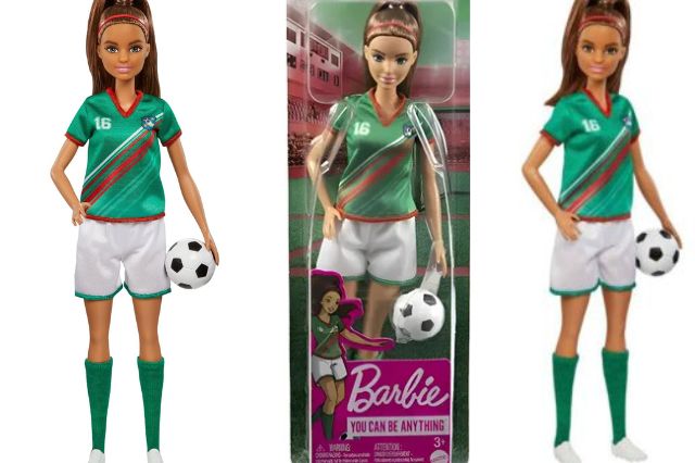Mattel lanza Barbie futbolista inspirada en el Mundial 2026