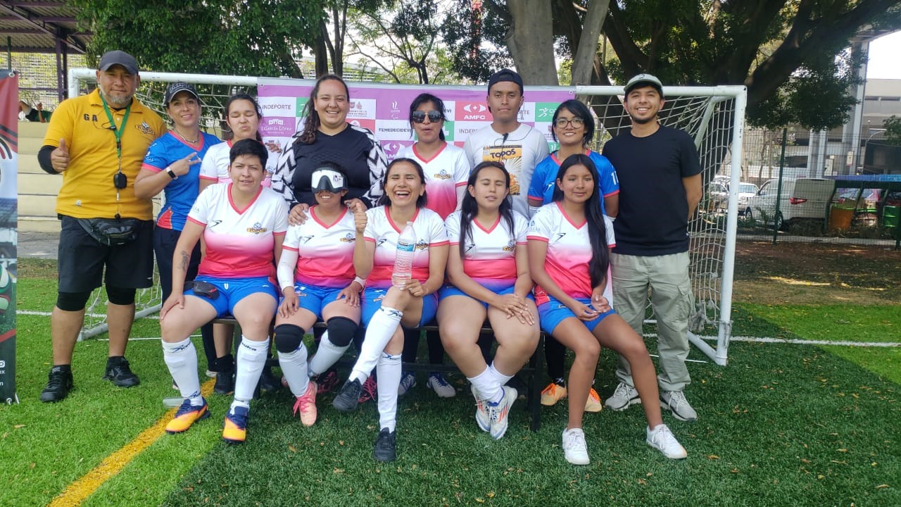 Puebla y CDMX, campeones del Abierto Mexicano de Futbol para Ciegos