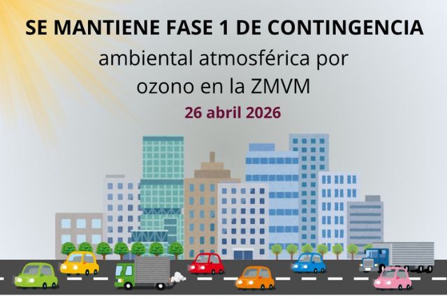 Continúa contingencia ambiental en Valle de México y siguen restricciones