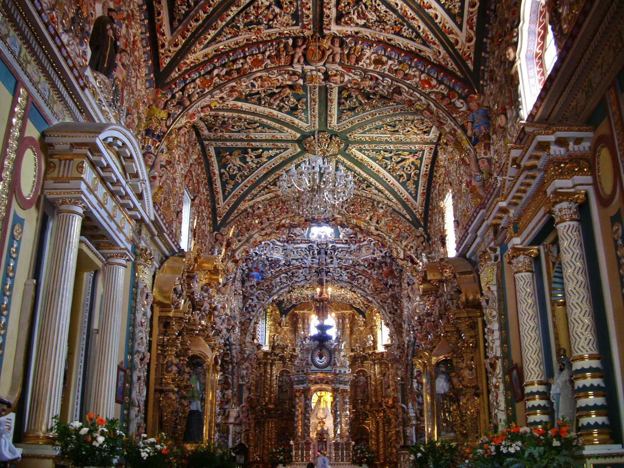 La iglesia de Santa María Tonantzintla, una fusión única de culturas