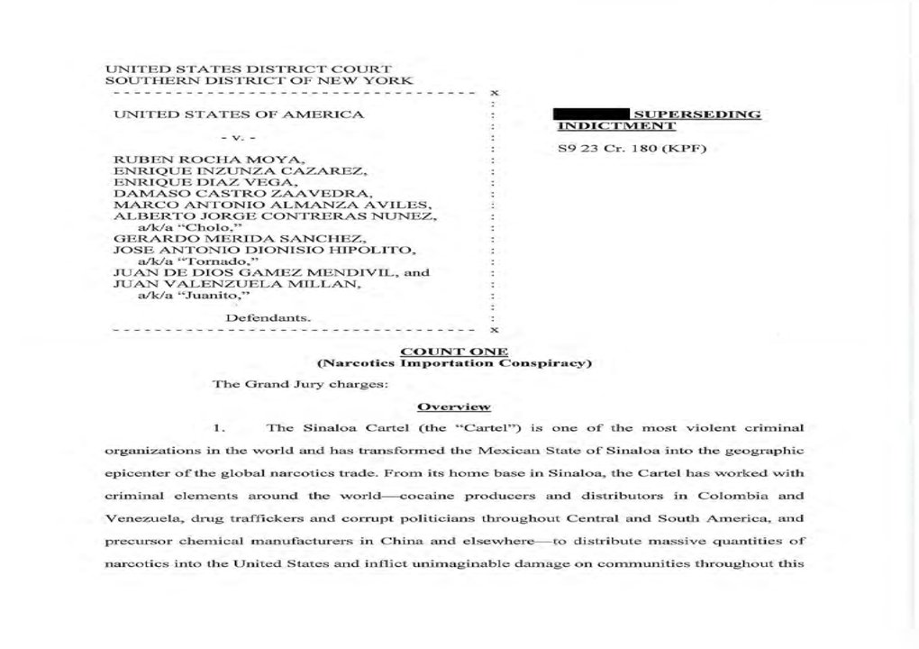 Esta es la denuncia de Estados Unidos contra el gobernador de Sinaloa, Rubén Rocha