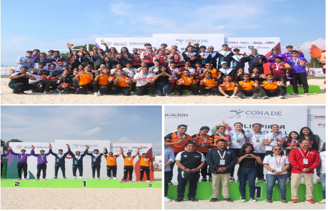 Se define el podio nacional en voleibol de playa