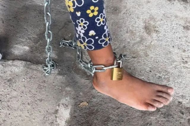 Rescate en Reynosa: dos niñas eran mantenidas encadenadas en casa