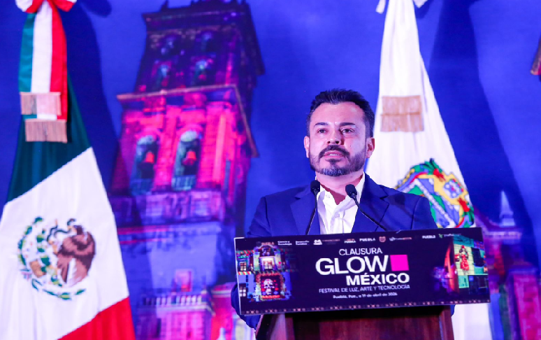 Puebla se llenó de arte, festival Glow rompe expectativas de asistencia