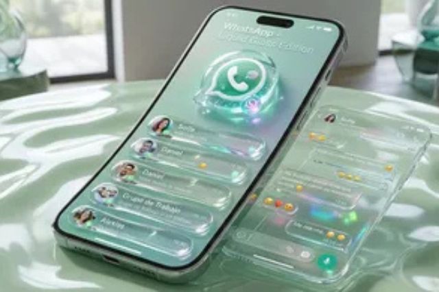 WhatsApp estrena diseño “Liquid Glass” con cambios visuales