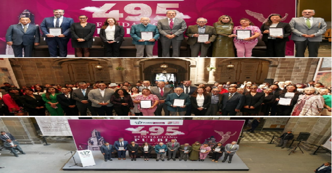 Recibe Eduardo Merlo premio al mérito ciudadano en artes, cultura y patrimonio cultural