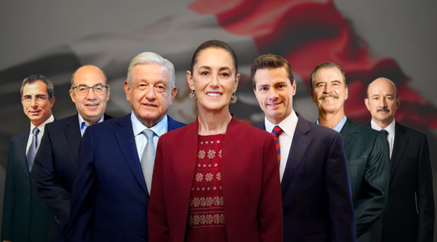 La imagen de los presidentes —y la presidenta— de México