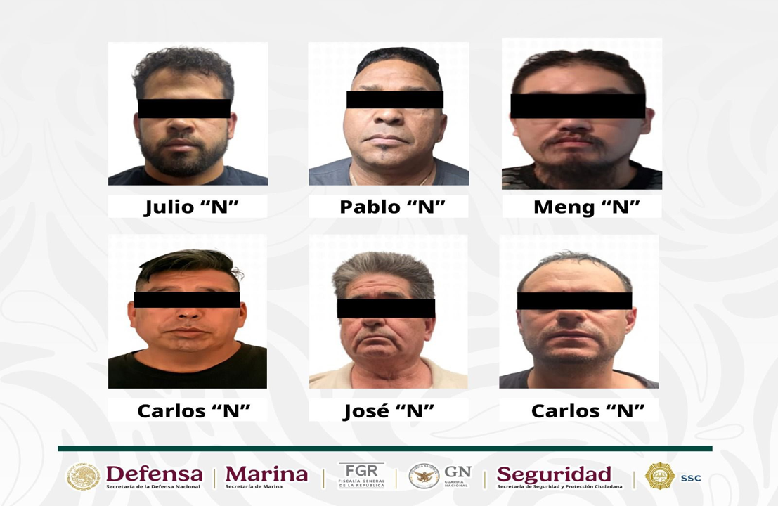 Detienen en la CDMX a líder de célula delictiva vinculada a la venta y distribución de narcóticos