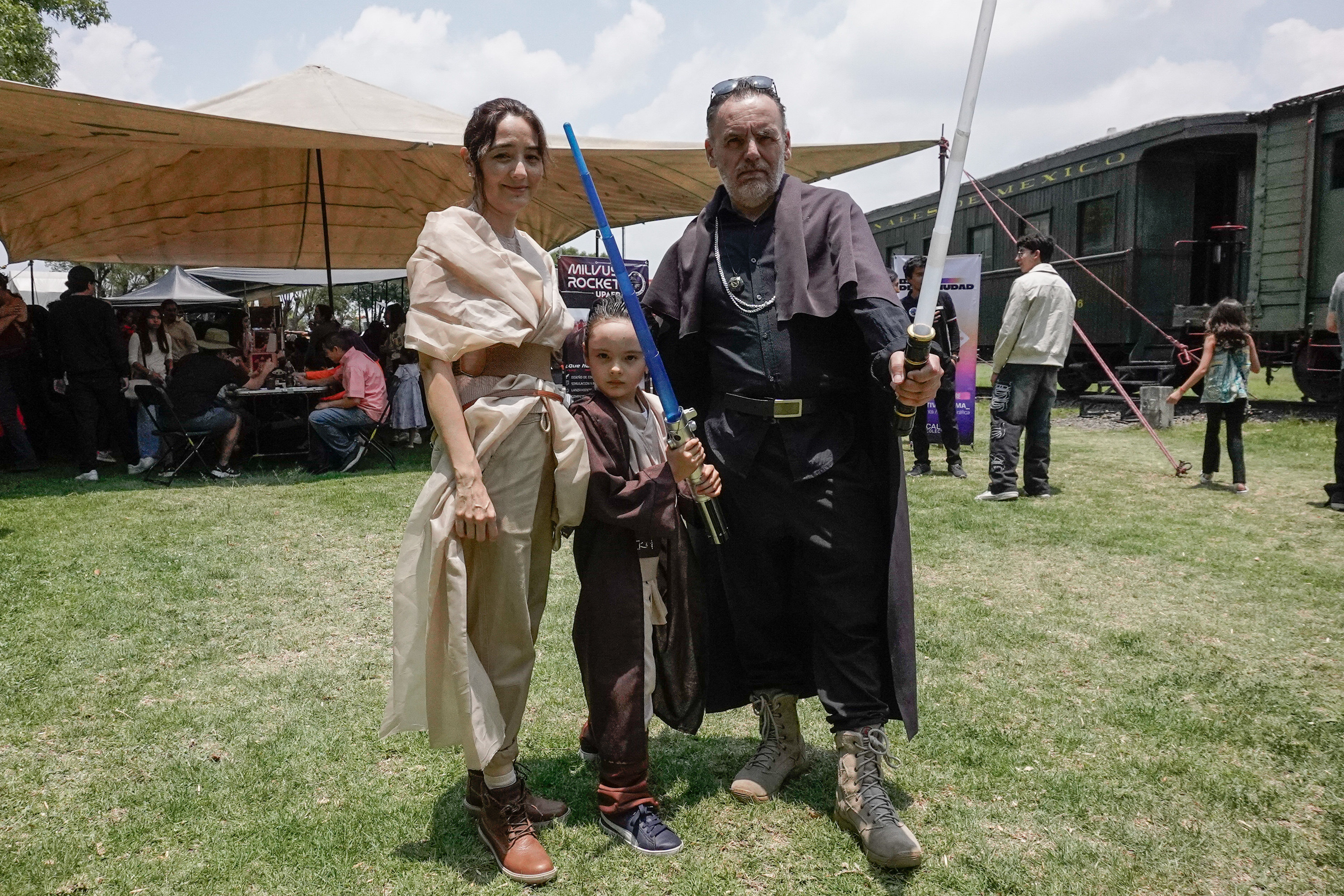 Celebran el Día de Star Wars en el Museo Nacional de los Ferrocarriles 