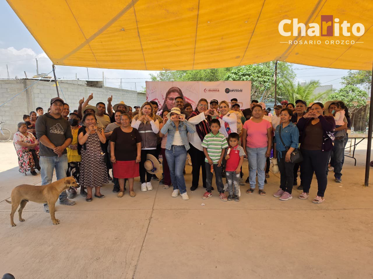 María del Rosario Orozco encabeza conformación de comité de obra en San José Monte Chiquito