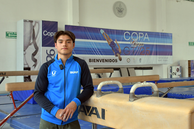Atleta de la BUAP representará a México en campeonato panamericano de gimnasia artística