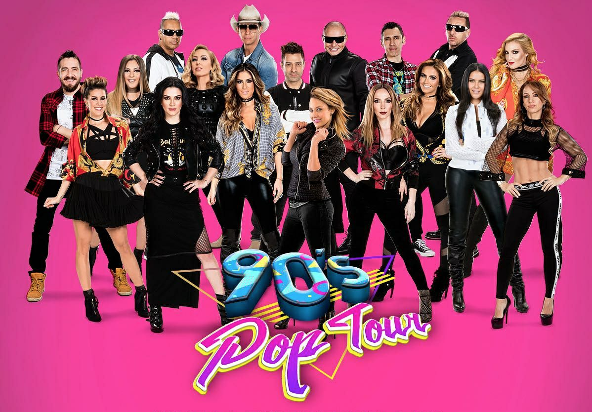 Ven a celebrar a Mamá con los 90s Pop tour en el Palenque de la Feria 