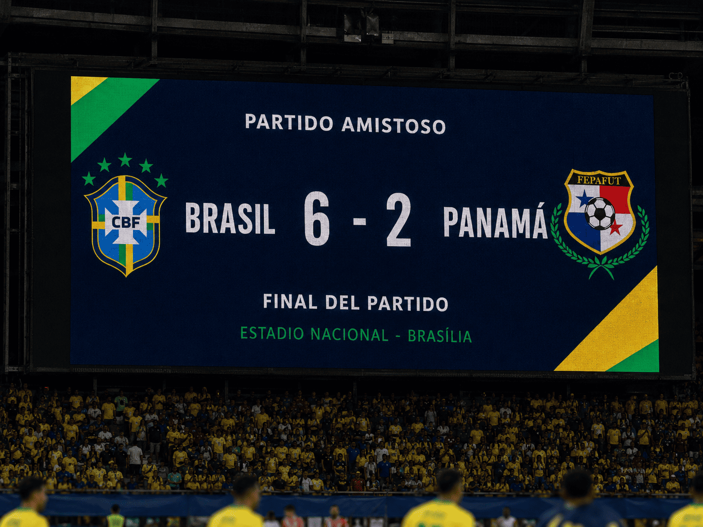 Brasil golea a Panamá en el Maracaná antes del Mundial 2026