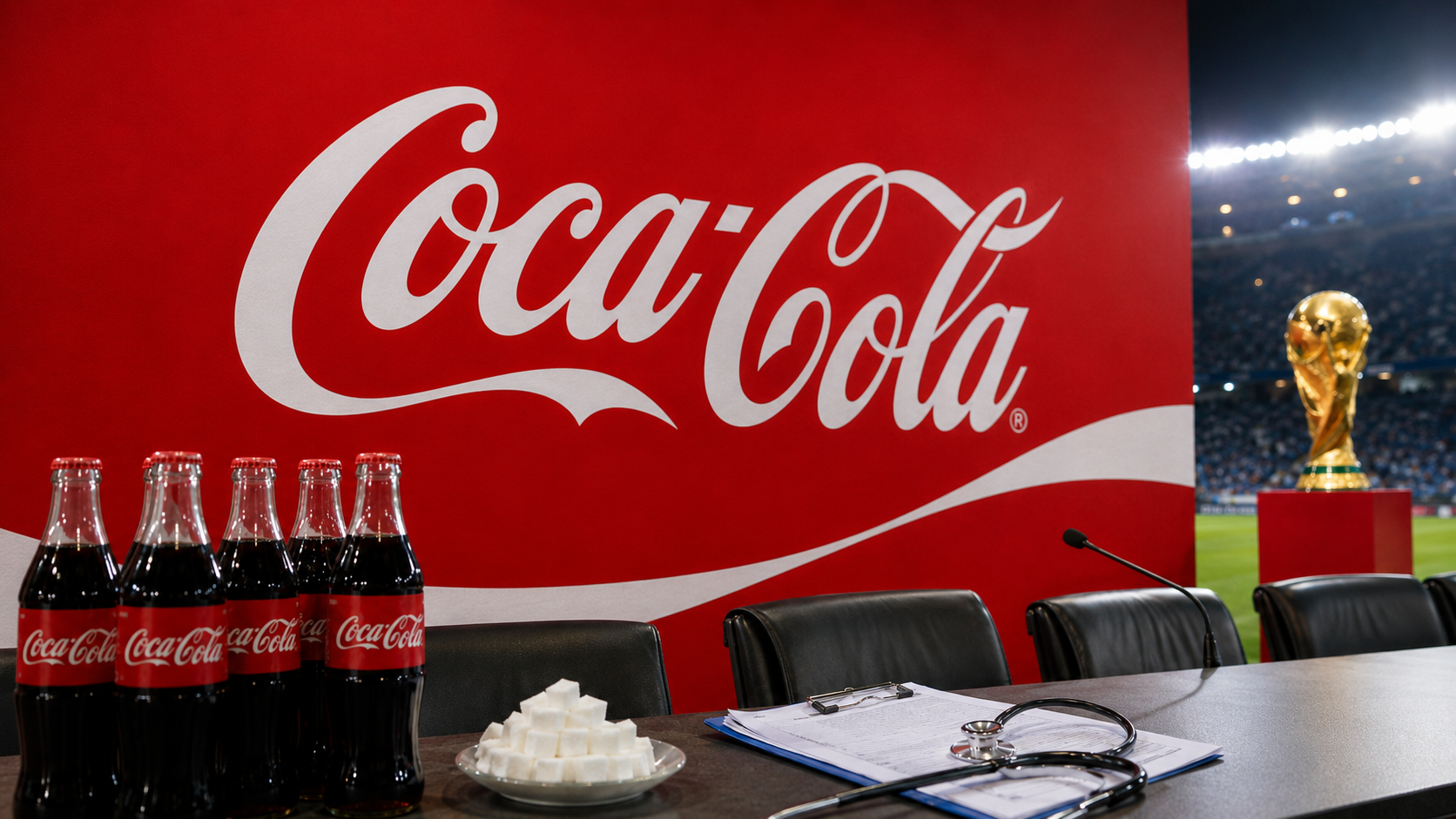 Coca-Cola bajo fuego: acusan que usa el Mundial para burlar leyes de salud en México
