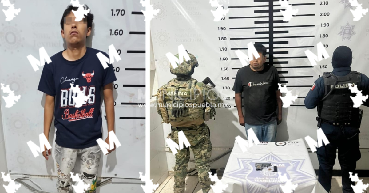 Aseguran a dos sujetos tras asalto por venta de auto ofertado en redes sociales en Moyotzingo