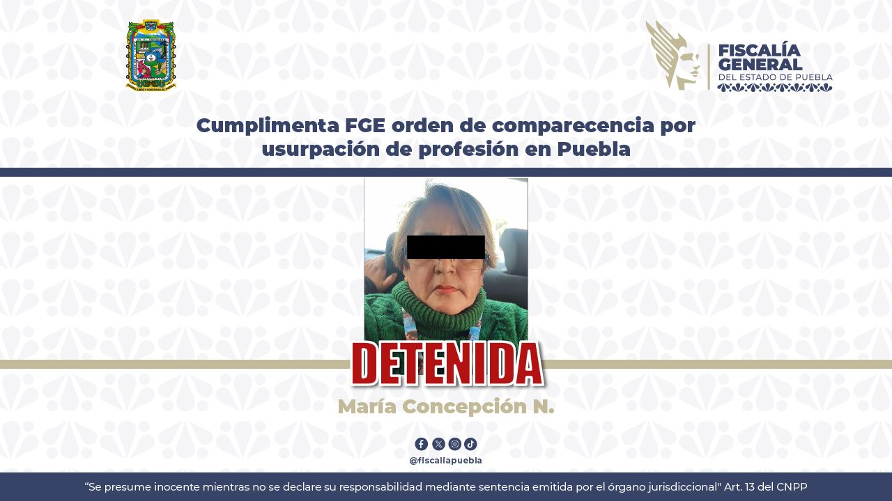 Investigan a mujer por presunta usurpación de profesión en Laboratorio de Salud de Puebla