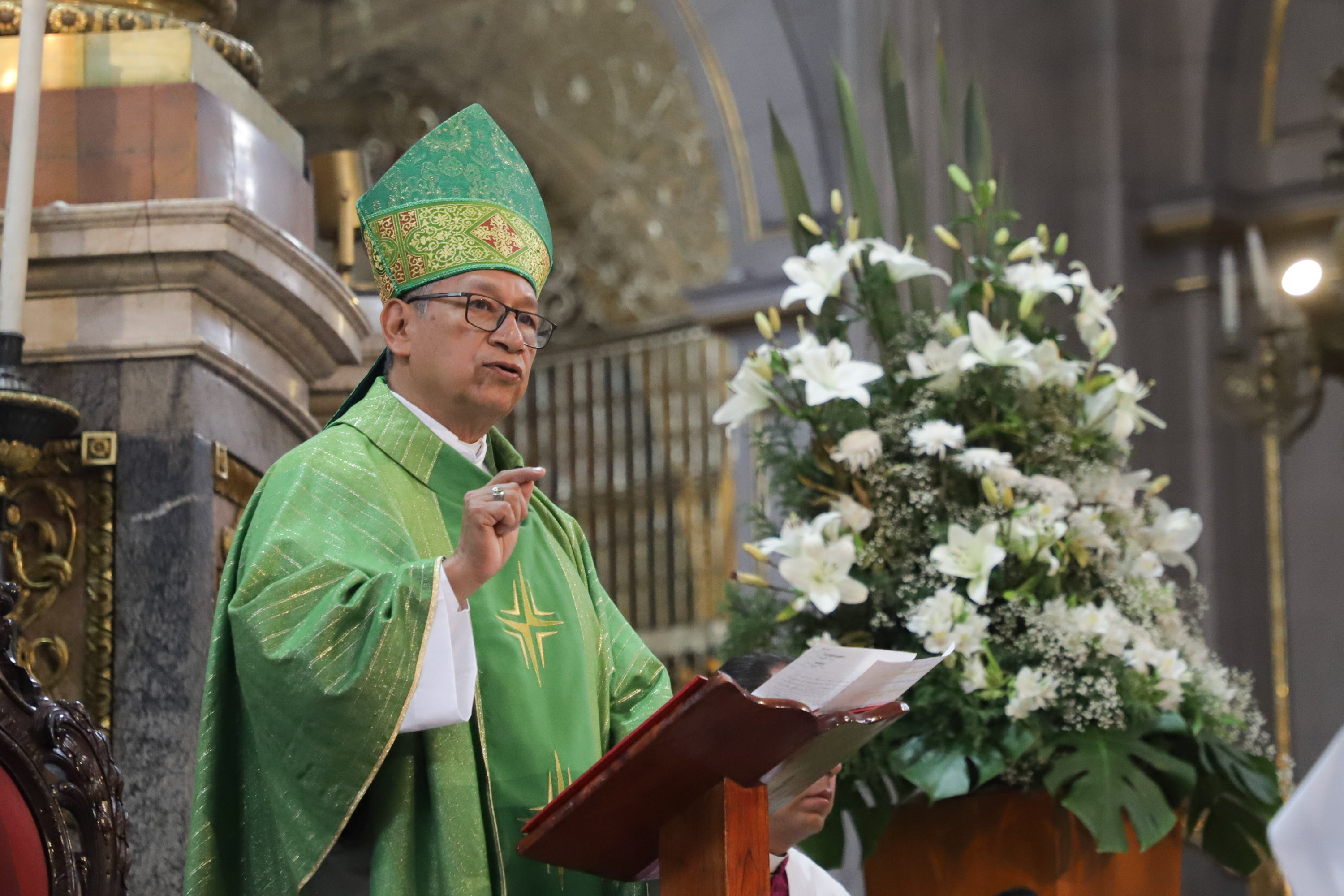 Piden por quienes han muerto a causa de la violencia y por las familias en la Misa en Catedral 
