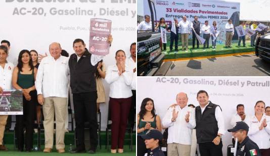 Pemex premia recuperación de hidrocarburos en Puebla con cuarta entrega de pétreos